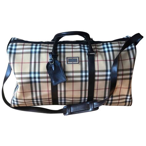 sacs voyage burberry|authentic burberry bag.